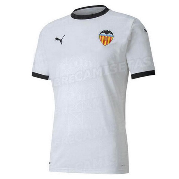 Tailandia Camiseta Valencia 1ª 2020/21 Blanco